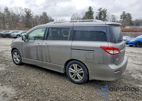 2013 Nissan Quest S from USA, damaged, VIN JN8AE2KP1D9067451